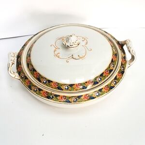 Vintage Alfred Meakin "The Hebrides" 2 Handle Soup Tureen